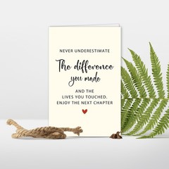 Goodbye Card for Coworkers Leaving – Heartfelt Farewell Card with Uplifting M…