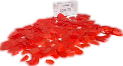 RED CONFETTI DOTS Tissue Paper Circles Party Decor Magic Trick Cannon Snowstorm