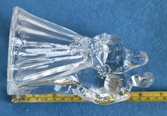 Cristal d’Arques 24% Lead Crystal Bride and Groom Wedding Cake Topper Figurine