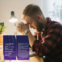 Fankya 240pcs Gospel Tracts 7 inches x 8 x 0.1 inches, Purple
