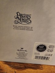 Vintage Precious Moments Wedding Album Hallmark Stories w/8 Sealed Pages 2001