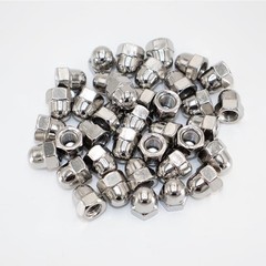 M6 Acorn Cap Nuts 40 pcs 304 Stainless Steel Dome Cap Hex Nuts for Outdoor In…