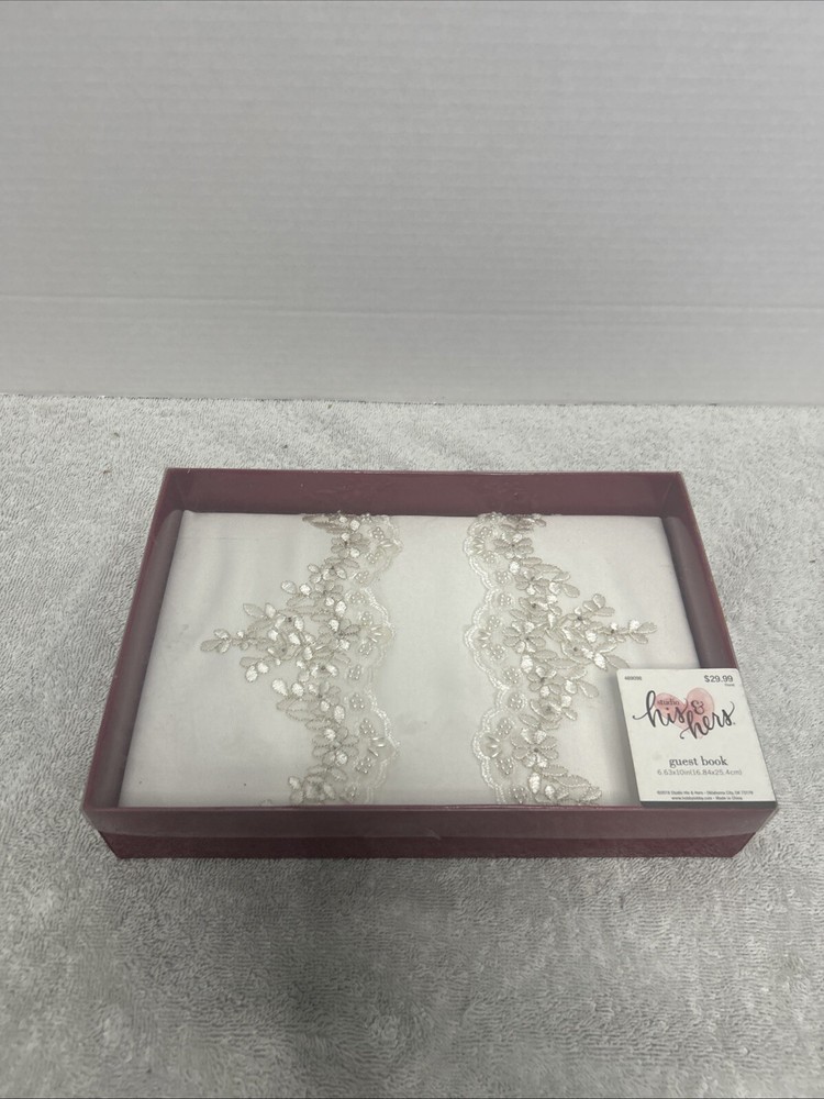 Wedding / Bridal – NEW, Guest Book (Studio His & Hers) Floral