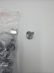 48 Pack Silver Table Number Holders Metal Place Card Photo Memo Stands