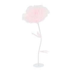 Flower Decoration With Light Pink Large Electric Auto-open Artificial Flower