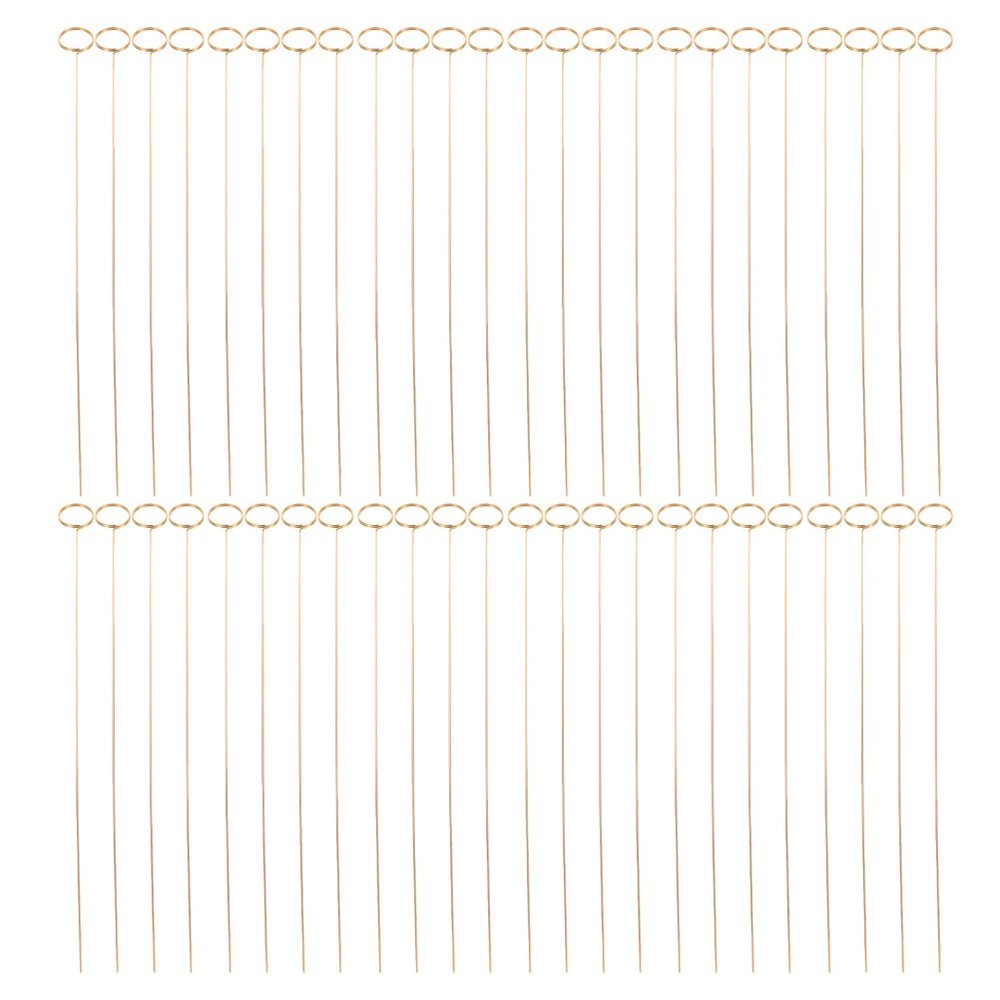 100 Pcs Flower Decoration Set Wedding Place Card Holders Buffet Label