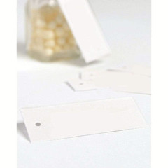 GARTNER STUDIOS Printable White FAVOR TAGS – 40 pc
