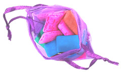 Purple Drawstring Organza Gift Bags Wedding Party Favor Jewelry Pouch 20/50/100