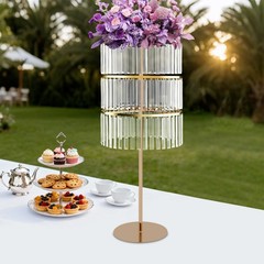 Metal Wedding Centerpieces Acrylic Flower Stand Wedding Road Lead Flower Rack