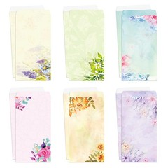 Stationary Writing Paper with Envelopes – Flora Stationery Set Clear