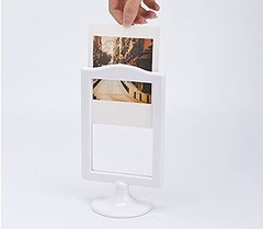 Rikyo 4 Pack Standing Photo Frames,Self Standing Photo,Vertical Mount Sign Ho…