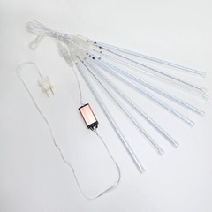 96″ long Clear Meteor Rain Sequence LED Lights – Wedding Party Backdrops Sale