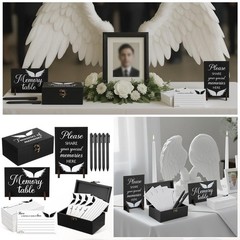 112 Pcs Celebration of Life Memory Cards Set Share a Memory Cards with Box 2 …