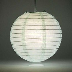Quasimoon PaperLanternStore Decorative Paper Lantern – (Single, 12-Inch, Arct…