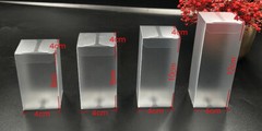 25PCS PVC Boxes Wedding Favour Gift Toy Doll Display Package Semi-Sheer Frosted