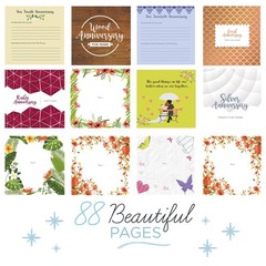 Memory Book | A Hardcover Wedding Album To 8inchesX8inches, Brown