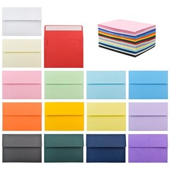 VANRA 150 Pack Colorful Envelopes for Invitations A6 A6, 15 Assorted Colors