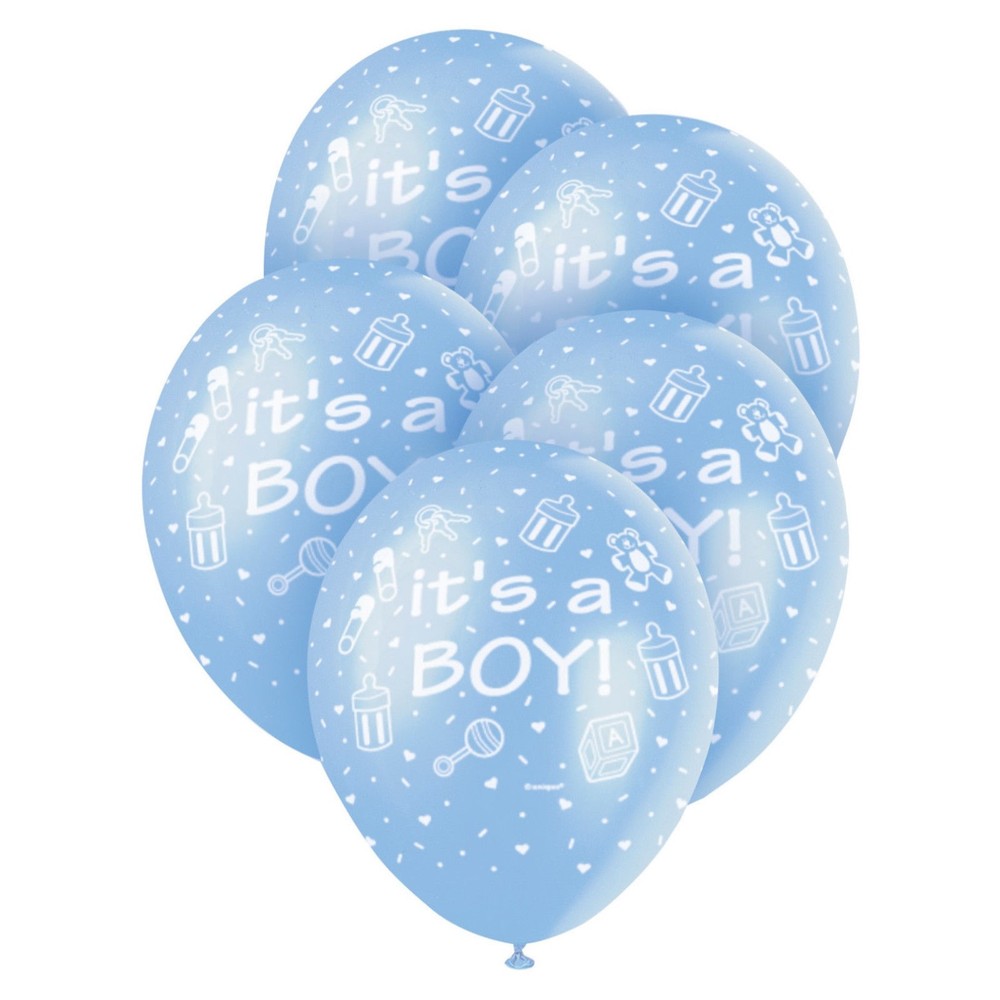 12″Latex Printed Balloons Celebrations, Baby Shower new arrival baby Decorations