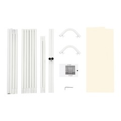 Sturdy Iron Wedding Backdrop Stand With Cloth Cover for DIY Decor