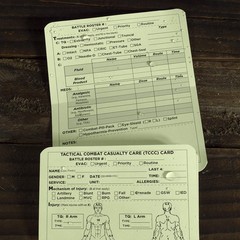 Rite in the Rain All-Weather Combat Card, Tactical Combat Casualty Care Card …