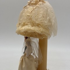 VTG 1959 Wedding Cake Topper; Bride & Groom Coast Novelty Manufacturing Co. USA!