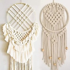 2 Pack 18inch Metal Floral Hoop Wreath Macrame Gold Craft Hoop Rings for Maki…