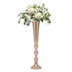 10 Pcs 23.6″ Height Versatile Metal Wedding Centerpieces Vase 60 cm Metal Vase
