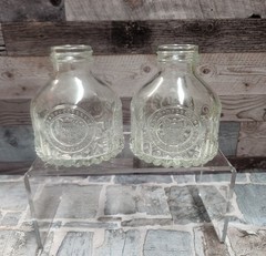 Glass Bud Vases Set of 9, Small, Clear, Shower Wedding All Occasion