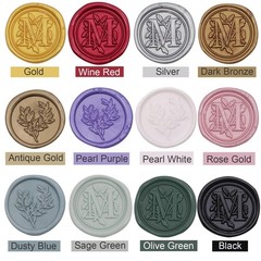 Wine Red Wax Seal Beads 1450pcs (1.1lb), Andotopee Premium Metallic Sealing W…