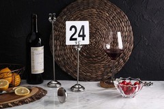 Lightweight 4″ x 4″ Double-Sided Table Numbers 1-25 – Perfect for Any Occasion