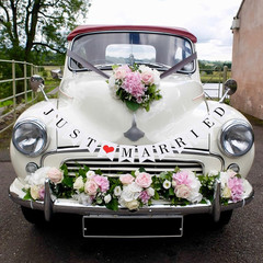 Just Married Decorations JUST MARRIED Wedding Party Decoration Car Decor White a