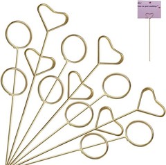 40Pcs Floral Pick Card Holder, Card Holder for Flower Arrangement, Gift Card Tre