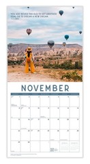 Wanderlust 2026 Calendar | 2026 Wall Calendar | Monthly Planner | Planner 202…