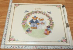 Genuine Vintage Hallmark Wedding Bears Guest Signing Book – Collectible *READ*
