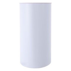 5Pcs White Wedding Round Cylinder Stands Round Display Cylinder Pedestal Stands