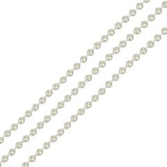 11 Yards Pearl Beads Garland 3mm Faux Pearl Ribbon Pearls Chain String