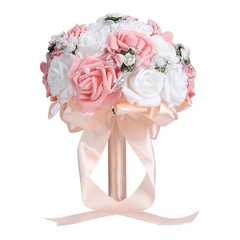 Artificial Bouquet Beautiful Simulation Flowers For Wedding Easy To Use