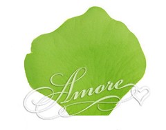 1000 Wedding Silk Roses Petals Apple Green, Petals & Garlands, Rose Petals