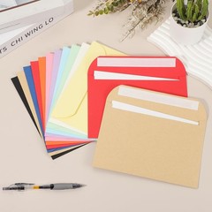 PATIKIL 7.5×5.5 Inch Invitation Envelopes, 50 Pcs 7.87×5.51 inches, White