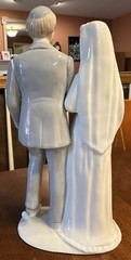 Bride and Groom Porcelain Cake Topper – Limited Edition