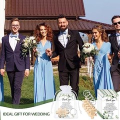 Wedding Favors for Guests Bulk Include Rustic Wood Puzzle 50 Natural Wood