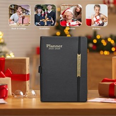 Samboo 2025-2026 Daily Work Teacher Student Planner Weekly and Monthly Leathe…