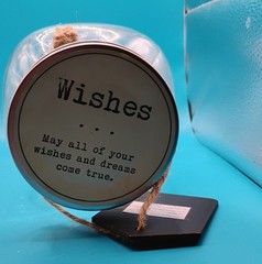 Wish Jar For Wedding -Prayers- Birthday -Special Occasion- Keepsake Jar