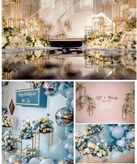 Gdrasuya10 23inch/60cm 10Pcs Gold Flower Stand for Centerpieces,Gold Vase Met…
