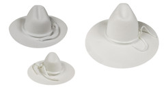 12 pcs 2″ 3″ 4″Mini Cowboy Hat Western Wedding Decoration Red Brown Black White