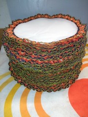 Nr. 183 Val Lace Doilies For Wedding Favors With Side Floral – Diameter 11 3/8in
