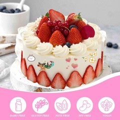 Edible paper, 25 pieces, A4 11.69 x 8.26 inches approximately 29.7 x 21.0 cm,…