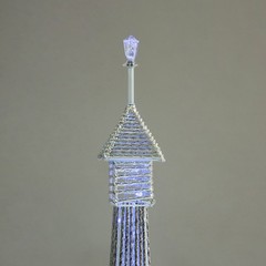 39″ tall Silver LED Lights Eiffel Tower Wedding Party Home Decorations WHOLESALE