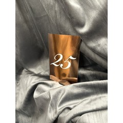 David Tutera Wedding Reception Table Numbers ROSE GOLD 25 pcs Darice