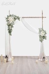 Pack of 3 wedding arch flowers,wisteria hanging flowers,faux flowers,Flower G…